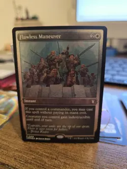 Flawless Maneuver (Foil Etched) Commander Masters Foil - Image 1