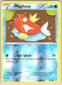 Magikarp 22/83 Common Generations Pokemon Reverse Holo NM - Image 1