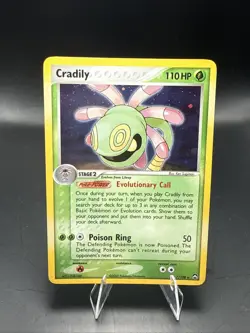 Pokemon Cradily Holo Rare w/ Swirl - 7/108 - EX Power Keepers - Image 1