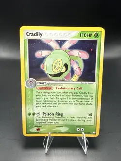 Pokemon Cradily Holo Rare w/ Swirl - 7/108 - EX Power Keepers - Image 2