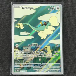 Drampa - 184/162 - Illustration Rare - Temporal Forces - Pokemon Card - NM/M - Image 1
