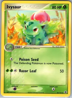 Ivysaur 35/112 Non Holo FireRed & LeafGreen - Pokemon Card - NM - Image 1