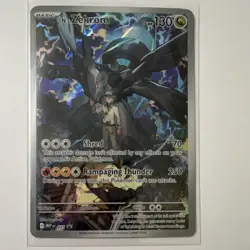 Pokemon N's Zekrom Basic 130 HP Card 037 MEP Dragon 2026 Card Stock - Image 1