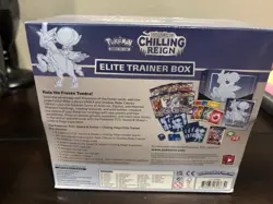 Pokemon Chilling Reign Elite Trainer Box ETB - Ice Rider Calyrex - New Sealed - Image 3