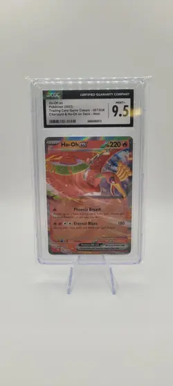 Pokemon TCG: Ho-Oh ex Classic 7/34 Charizard Deck Holo CGC 9.5 - Image 1