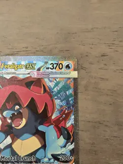 Mega Feraligatr EX 274/217 Full Art SIR Pokemon Ascended Heroes PACK FRESH!! - Image 3