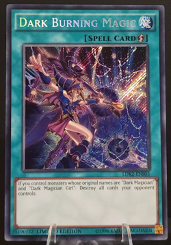 Dark Burning Magic LDK2-ENS05 Secret Rare (Limited Ed) - YuGiOh (NM) - Image 1