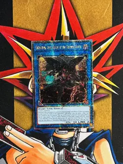 RA01-EN042 Cherubini Ebon Angel Of The Burning Abyss Quarter Century Secret Rare - Image 1