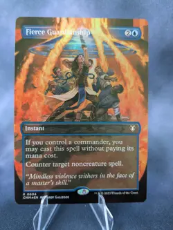 Fierce Guardianship (Borderless) Commander Masters Regular - Image 1