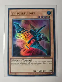 Yu-Gi-Oh! V-Tigerflieger • LCKC-DE082 • Ultra Rare • Deutsch • NM - Image 1