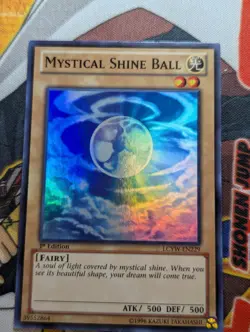 Yugioh Mystical Shine Ball LCYW-EN229 Super Rare - NM - Image 1