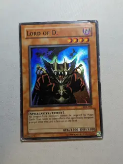 Yugioh - Lord of D. - SDK-A041 - Super Rare - MP/HP - Image 1