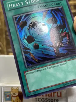 Yugioh Heavy Storm MRD-142 Super Rare Metal Raiders 1st Edition 2002 Vintage -NM - Image 5