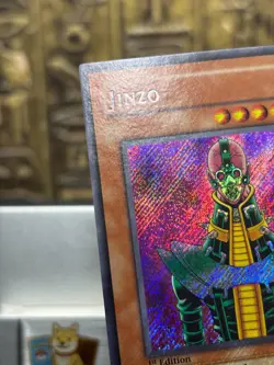 Yugioh Jinzo PSV-000 Secret Rare Pharaoh's Servant 1st Edition -NM - Image 3