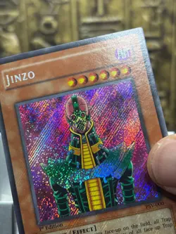 Yugioh Jinzo PSV-000 Secret Rare Pharaoh's Servant 1st Edition -NM - Image 4