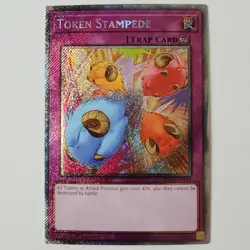 Token Stampede - RA04-EN149 - NM - Platinum Secret Rare - 1st ed - Yugioh - Image 1