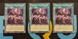 L5DD-ENY29 Forbidden Droplet x3 Common 1st Edition YuGiOh Playset - Image 1
