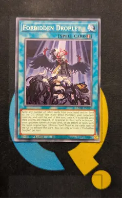 L5DD-ENY29 Forbidden Droplet x3 Common 1st Edition YuGiOh Playset - Image 2