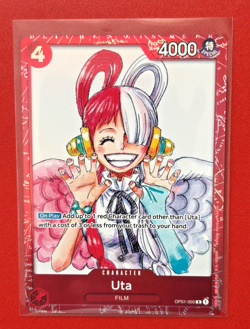 Uta R OP01-005 Premium Card Collection ONE PIECE FILM RED Edition - Image 1