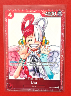 Uta R OP01-005 Premium Card Collection ONE PIECE FILM RED Edition - Image 2