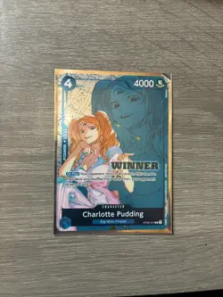 Charlotte Pudding OP06-047 Tournament Winner Prize Promo One Piece Card English - Image 1
