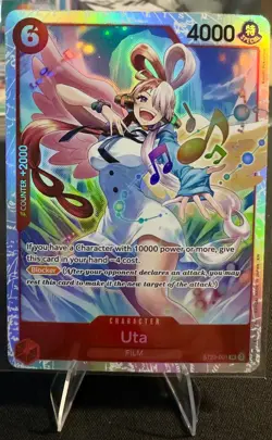 One Piece Uta ST23-001 SR Foil Starter Deck ST23 English NM - Image 2