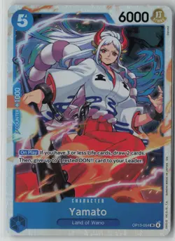 Yamato OP13-054 One Piece Carrying On His Will Super Rare Near Mint - Image 1