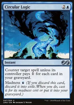 MTG Magic the Gathering Circular Logic (47/271) Ultimate Masters NM - Image 1