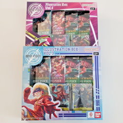 One Piece TCG Illustration Box Vol. 3 and 4 Factory Sealed Free Shipping - Image 1