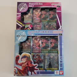 One Piece TCG Illustration Box Vol. 3 and 4 Factory Sealed Free Shipping - Image 2