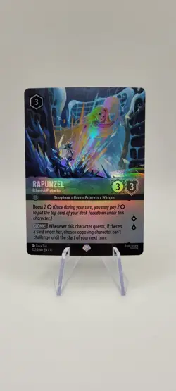 Disney Lorcana TCG: Rapunzel - Ethereal Protector 222/204 Epic- Winterspell - NM - Image 1