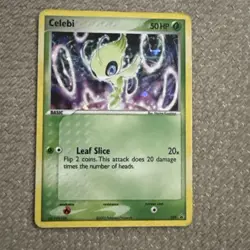 Pokemon TCG Celebi Nintendo Black Star Promos 29 Holo Promo Card LP - Image 1