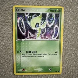 Pokemon TCG Celebi Nintendo Black Star Promos 29 Holo Promo Card LP - Image 3