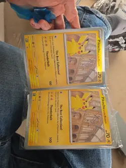 3 x Pikachu at the Museum Oversized Promo Card Pokemon NHM London 2026 Sealed - Image 1