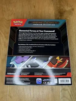 Pokemon TCG SEALED Combined Powers Premium Collection (7 Foil Cards & 11 Packs) - Image 2