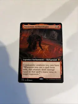 Passionate Archaeologist Extended Art Nonfoil Card #633 MTG LP - Image 1
