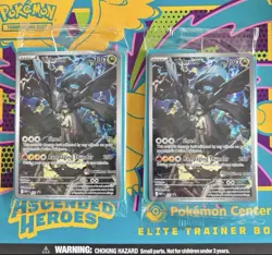 Pokemon Ascended Heroes N's Zekrom Card Lot (2) – Pokemon Center, English - Image 1
