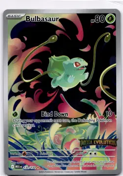 Bulbasaur - (Mega Evolution Stamped) Illustration Rare Miscellaneous Cards & Pr - Image 1