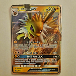 2019 Jolteon GX SM173 Pokemon Card CCG Holo Black Star - Image 1