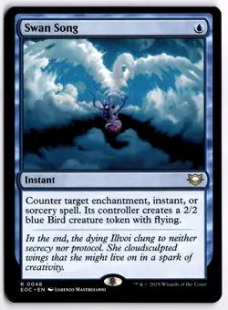Swan Song NM EOC Commander: Edge of Eternities MTG - Image 1