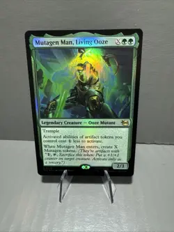 Mutagen Man, Living Ooze Teenage Mutant Ninja Turtles Foil NM - Image 1