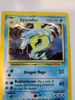Gyarados Base Set Pokemon Card WOTC - Image 4