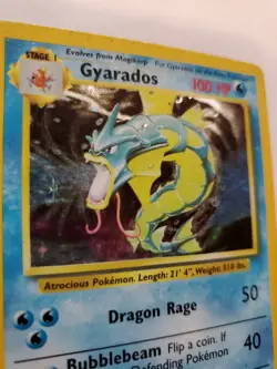 Gyarados Base Set Holo Pokemon Card WOTC - Image 2