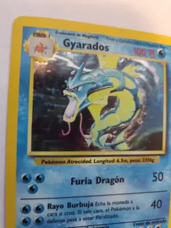 Gyarados Not English Base Set Pokemon Card Base WOTC - Image 2