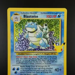 Blastoise 2/102 Pokemon Celebrations Classic Collection Holo Card - Image 2
