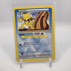 Abra #f01 Pokemon Funskool RARE 2004 TCG India - Image 1