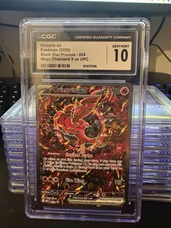 Pokemon Oricorio ex 024 Black Star Promo Holo CGC Gem Mint 10 - Image 1