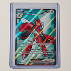 Pokemon TCG Scizor EX 195/162 Full Art Ultra Rare Holo Temporal Forces - Image 1