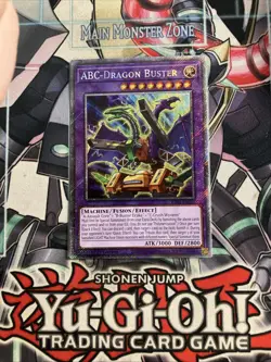 ABC-Dragon Buster Platinum Secret Rare RA04-EN271 Yugioh - Image 1