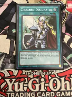 Crossout Designator Super Rare RA02-EN063 Yugioh - Image 1